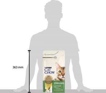 Purina Cat Chow Sterilized.Для стерилізованих котів. З куркою 1.5кг (7613032233396) | Фото 11
