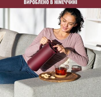 Термокувшин TEFAL Motiva, 1л, бордовий (N4170210) | Фото 14