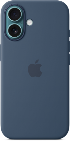 Чохол APPLE для iPhone 16 Silicone Case with MagSafe Denim (MYY23ZM/A) | Фото 5
