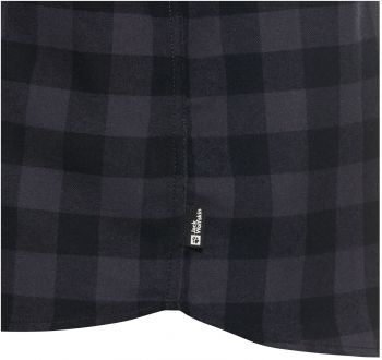 Сорочка чоловіча Jack Wolfskin Lite Flannel Shirt M XXL чорна (4064886564366) Сорочка чоловіча Jack Wolfskin Lite Flannel Shirt M XXL чорна (4064886564366) | Фото 6