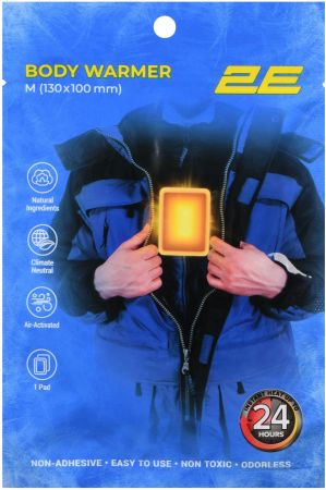 Сольова термохімічна грілка для тіла 2E розмір M (130x100мм), неклейка, до 24 годин - 40 шт Сольова термохімічна грілка для тіла 2E розмір M (130x100мм), неклейка, до 24 годин - 40 шт | Фото 3