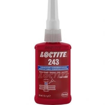 Фіксатор різьблення Loctite 243 анаеробний середньої міцності 50мл (69001162891) (1335863) | Фото 1