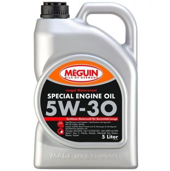 Моторна олива Meguin Special Engine Oil SAE 5w-30 5л (33102) | Фото 1