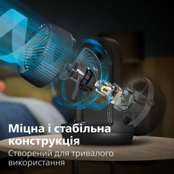 Вентилятор PHILIPS настільный Series 3000 CX3050/01 | Фото 5