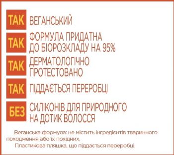 Бальзам-ополіскувач для дуже сухого волосся Garnier Fructis Банан суперфуд живлення 350мл | Фото 6