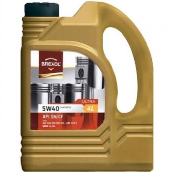 Олива моторна Brexol Ultra 5W40 SN/CF, 4л (48391051006) | Фото 1