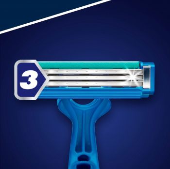 GILLETTE BLUE 3 Comfort Slalom одноразові бритви 6+2 шт (8006540808764) | Фото 10