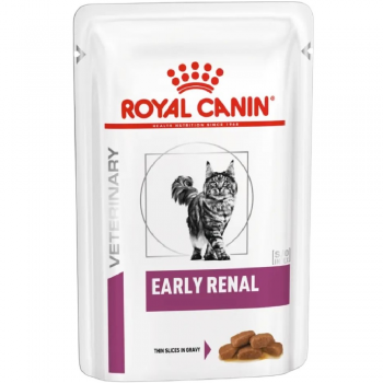 Вологий корм для котів Royal Canin Early Renal при захворюваннях нирок 85г | Фото 1