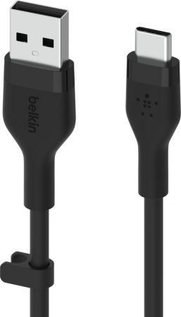 Кабель Belkin USB-A-Type-C 1м Black (CAB008BT1MBK) | Фото 2