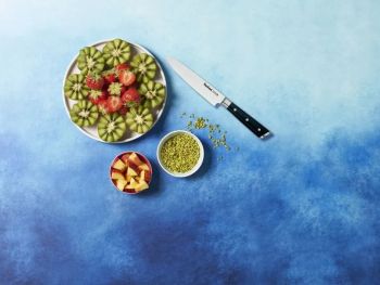 Купить набор кухонных ножей Набір ножів TEFAL Ice Force, 2шт, чорний (K232S224) | Фото 17