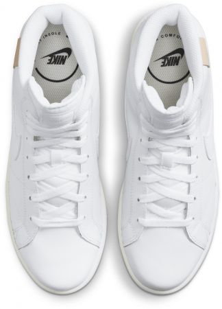 Високі кеди жіночі Nike Wmns Court Royale 2 Mid CT1725-100 38 (7 US) білі (194497888477) | Фото 5