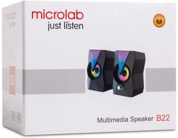 MICROLAB B-22, USB, Black MICROLAB B-22, USB, Black | Фото 2