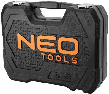 Набір торцевих головок NEO Tools, 86шт, 1/2