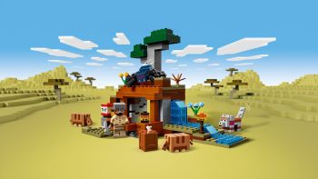 Конструктор LEGO Minecraft Шахтна експедиція «Броненосець» (21269) Конструктор LEGO Minecraft Шахтна експедиція «Броненосець» (21269) | Фото 7