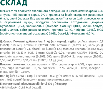 Вологий корм Optimeal для дорослих кішок з кроликом у морквяному желі 85г (b2711702) | Фото 4