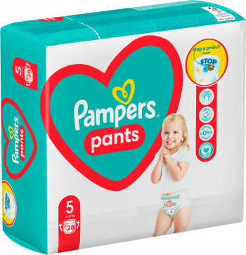 Підгузки-трусики Pampers Pants Junior розмір 5 12-17кг 28шт (8006540069714) | Фото 6