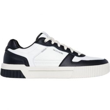 Кеди низькі чоловічі Skechers Jade - Strane 254043 WBK 43 (10 US) білі/чорні (KM5420-100	) | Фото 1