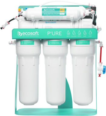 Фільтр зворотного осмосу Ecosoft MO675PSMACECO P'URE AquaCalcium з помпою на станині (MO675PSMACECO) | Фото 2