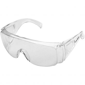 Окуляри захисні Tolsen протиосколкові, полікарбонат, прозорі (45072) | Фото 1