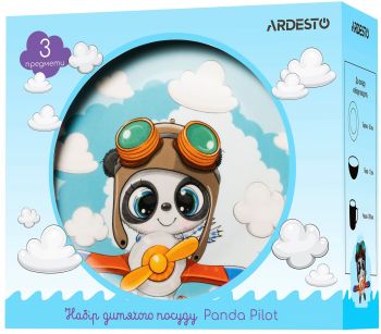 Купить детский столовый набор ARDESTO Panda pilot 3 пр. (AR3451PS) | Фото 3
