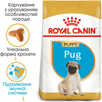 Сухий корм для цуценят породи Мопс Royal Canin Pug Puppy 1.5кг Сухий корм для цуценят породи Мопс Royal Canin Pug Puppy 1.5кг | Фото 3