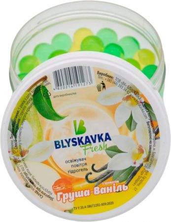 Освіжувач повітря гідрогелевий Blyskavka Fresh Ваніль-Груша (4820214191273) Освіжувач повітря гідрогелевий Blyskavka Fresh Ваніль-Груша (4820214191273) | Фото 2