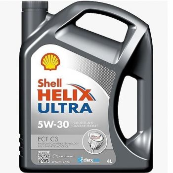 Олива моторна Shell Helix Ultra ECT C3 5W-30 SN/CF, 4л (4102817160) | Фото 1