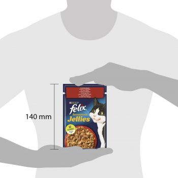 Felix Sensations Jellies з яловичиною в желе з томатами 85 г (7613039831724) Felix Sensations Jellies з яловичиною в желе з томатами 85 г (7613039831724) | Фото 3