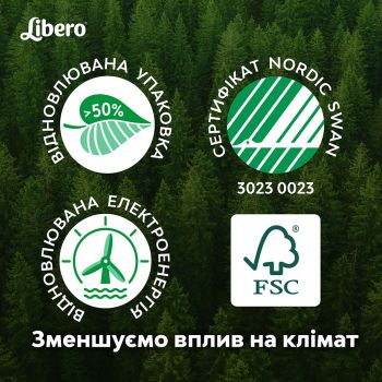 Підгузки LIBERO Touch 2, 32 шт (7322541070315) | Фото 5