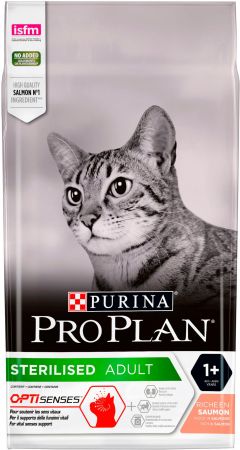 Purina Pro Plan Cat Sterilised Salmon с лососем, 1.5 кг (7613036517362) | Фото 2