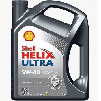 Олива моторна Shell Helix Ultra SAE 5W-40, 4л (4107152) | Фото 1