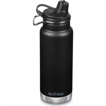 Купить термос и термокружку Термопляшка KlEAN KANTEEN TKWide Chug Cap 946 мл Black (1008337) | Фото 1