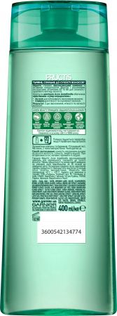 Шампунь Garnier Fructis Алое для нормального волосся 400мл | Фото 2