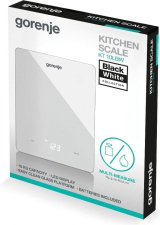 Ваги кухонні GORENJE KT10LBW | Фото 3