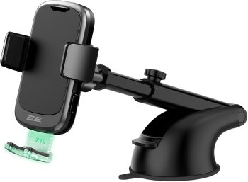 Автотримач 2Е Wireless для смартфона з бездротовою зарядкою 2USB 60Вт (2E-WCQ01-10) | Фото 14