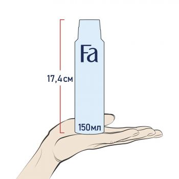 Дезодорант FA Men Sport Вибух Свіжості для чоловіків 150 мл | Фото 3