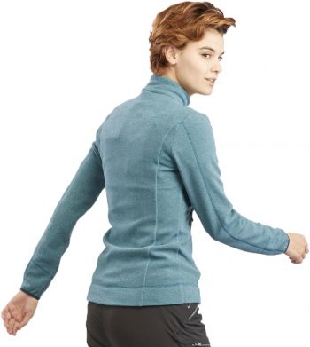 Кофта флісова жіноча для гірського туризму Quechua MH120 8550837 M бірюзова (2778463_Quechua) Кофта флісова жіноча для гірського туризму Quechua MH120 8550837 M бірюзова (2778463_Quechua) | Фото 7