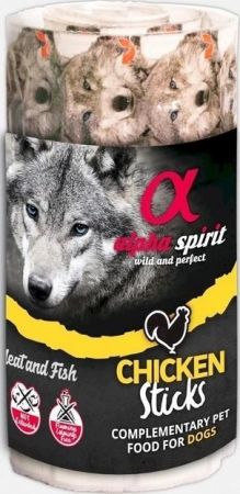Беззернові ласощі для собак Alpha Spirit Dog Sticks Chicken з куркою, стіки (16 х 10 гр) 160 г (as5104415) | Фото 3