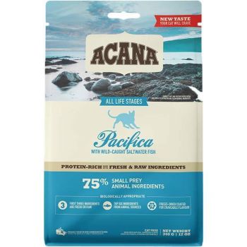 Сухий корм для кішок всіх порід Acana Pacifica Cat з рибою 340 г (a64134) | Фото 1