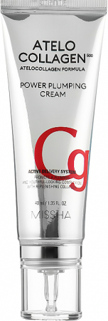 Крем для обличчя Missha Atelocollagen500 Power для пружності шкіри 40мл (8809643546935) | Фото 2