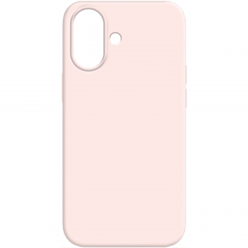 Чохол MakeFuture для APPLE iPhone 16 Silicone Chalk Pink (MCL-AI16CP) | Фото 1