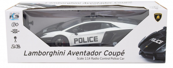 Автомобіль KS Drive на р/к Lamborghini Aventador Police (1:14, 2.4Ghz) (114GLPCWB) Автомобіль KS Drive на р/к Lamborghini Aventador Police (1:14, 2.4Ghz) (114GLPCWB) | Фото 2