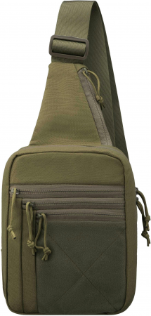Купить туристический рюкзак Сумка-слінг 2Е Tactical, кобура зі швидким відкриванням, 6 відсіків, зелена (2E-TSBHQO6C-OG) | Фото 8