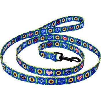 Повідець для собак Lucky Pet капроновий Символіка 20мм/152см (4820276191334) Повідець для собак Lucky Pet капроновий Символіка 20мм/152см (4820276191334) | Фото 1