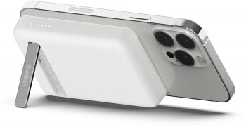 Портативний зарядний пристрій BELKIN 5000mAh MagSafe Wireless White (BPD004BTWT) | Фото 12