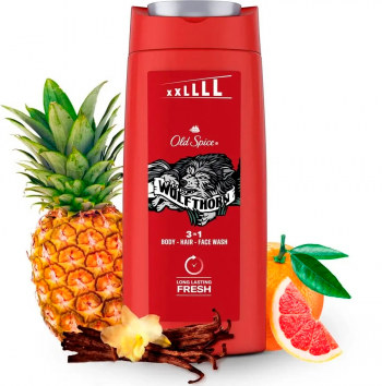 Гель для душу + шампунь Old Spice 3in1 Wolfthorn 675мл (8700216230988) | Фото 2
