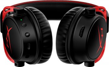 Ігрова гарнітура HyperX Cloud Alpha WL, Black/Red (4P5D4AA) Ігрова гарнітура HyperX Cloud Alpha WL, Black/Red (4P5D4AA) | Фото 9