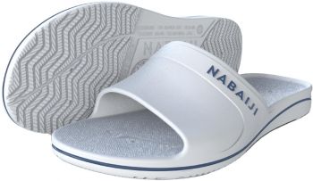 Шльопанці чоловічі для басайну Nabaiji 100 8756392 45,5/46 білі | Фото 5