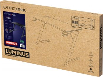 Купить компьютерный и офисный стол Ігровий стіл TRUST GXT 709W Luminus RGB Black (25184_TRUST) | Фото 11