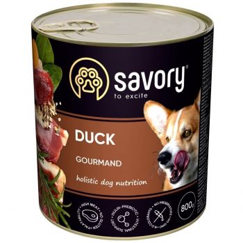Savory Dog Gourmand качка 800 г (4820232630488) | Фото 1